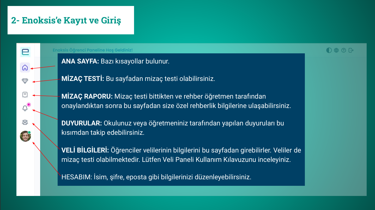 Öğrenci Panelini Tanıyın ekran görüntüsü